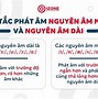 Bảng Phiên Âm Quốc Tế Tiếng Việt