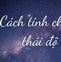 Chỉ Số Thái Độ 10/1